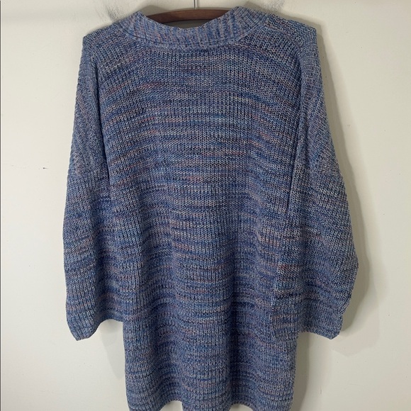 J. JILL Textured Knit V-Neck 3/4 Sleeve Sweater Size Large - Picture 14 of 15